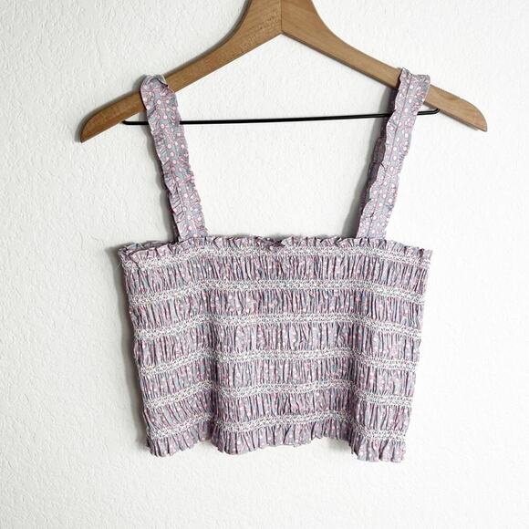 French Connection Women’s Square Neck Cropped Tank Cami Top Size US 12 New - Picture 5 of 6